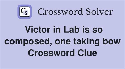 bow crossword clue